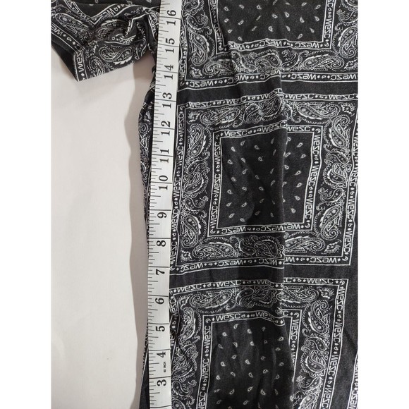 Mens Conspiracy WeSC Black Bandana Short Sleeve Tee T-Shirt Size Medium RARE - Picture 6 of 9